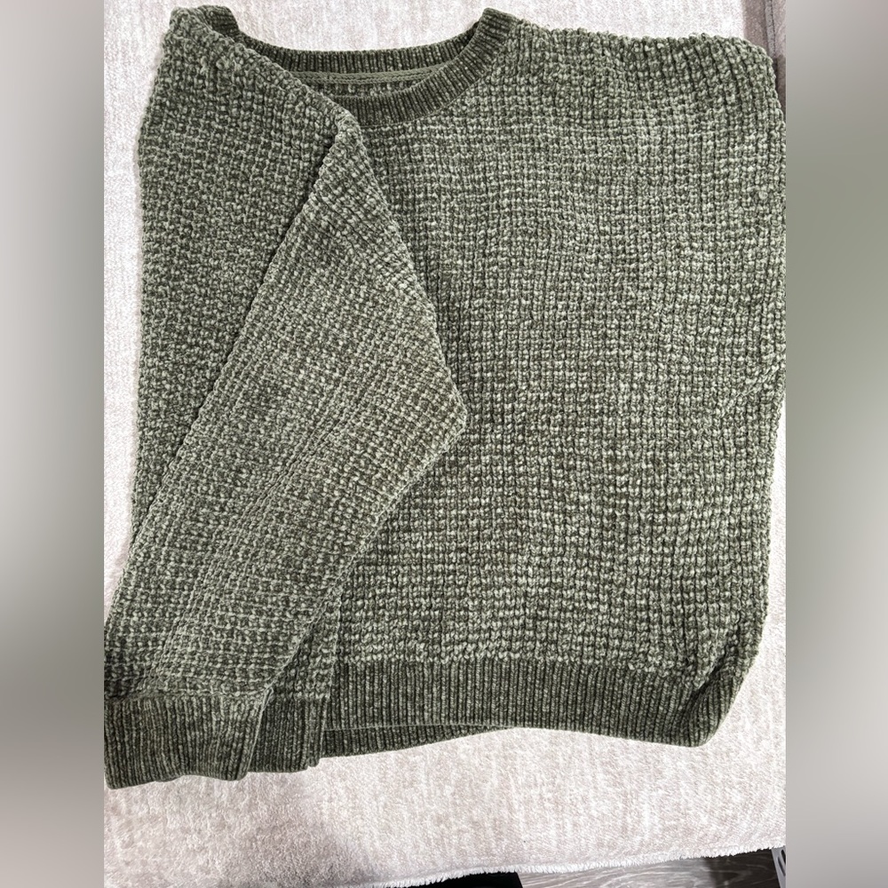 Green sweater